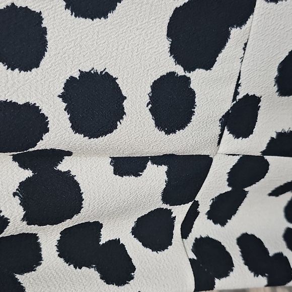 Who What Wear Dress Sz Med Adorable Long Dress Cream And Black New Condition - Picture 5 of 14